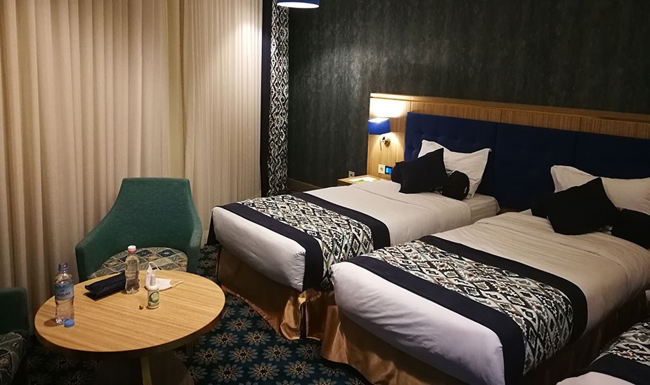 اتاق سه تخته هتل کوثر اصفهان